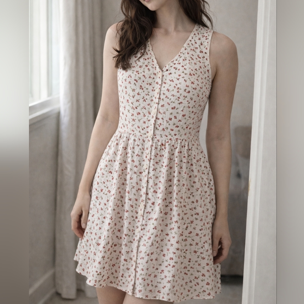 Vintage Cherries baby doll shift dress